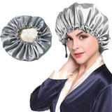Shower Cap Soft Silk Dual-use