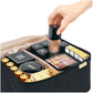 Portable Double Layer Cosmetics Bag