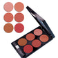 Six-color Blush Repair Makeup